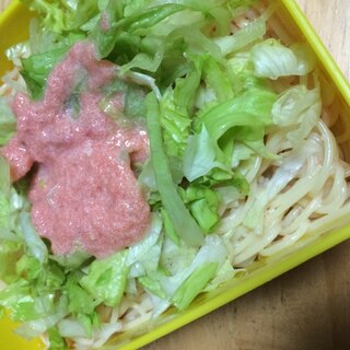 冷製タラコパスタ（≧∇≦）